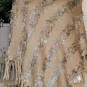 Verty Cozy Brown Knit Scarf